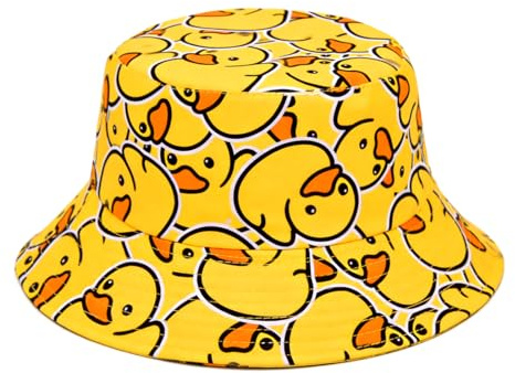 O-Kinee Fischerhut Herren,Sonnenhut Faltbar Damen,Sommerhut Anglerhut Outdoor,Bucket Hat für Urlaub,Lustige kopfbedeckung Accessoires für Karneval Fasching Party