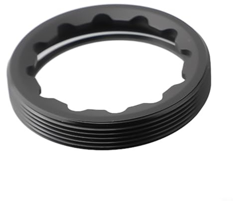 Besttoolifes Manivela de repuesto con kit de pernos de 24 mm/30 mm, aleación compatible con brazo de aluminio autoextraíble, incluye interior y exterior (tapa negra)