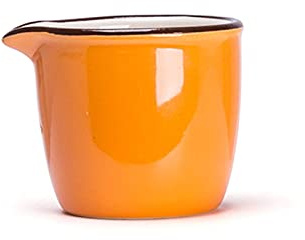 Gravy Boat Japanese-Style Creamer Pot Coffee Milk Cup Maple Syrup No Handle Soup Bowl Steak Western Food Juice Bucket Can Be Heated in The Microwave 60ml(A)