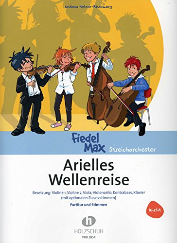 Arielles Wellenreise: Besetzung: Violine 1, Violine 2, Viola,Violoncello, Kontrabass und Klavier
