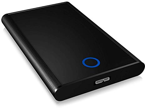 Icy Box IB-273StU3 11479 Boîtier externe pour Disque Dur 2.5 SATA USB 3.0 Aluminium/Plastique Noir