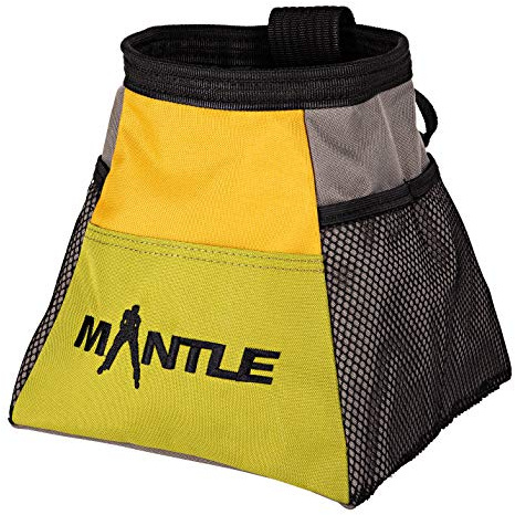 MANTLE climbing equipment Boulderbag als Set mit Chalkball, Tape, Handcreme & Boulderbrush oder Einzel [Einzel oder Set]