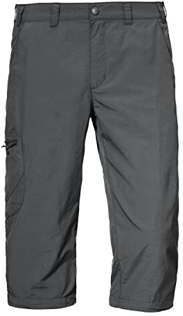 Schöffel Herren Pants Springdale1, vielseitige 3/4 Wanderhose mit elastischem Bund, Outdoor Hose mit separatem Gürtel
