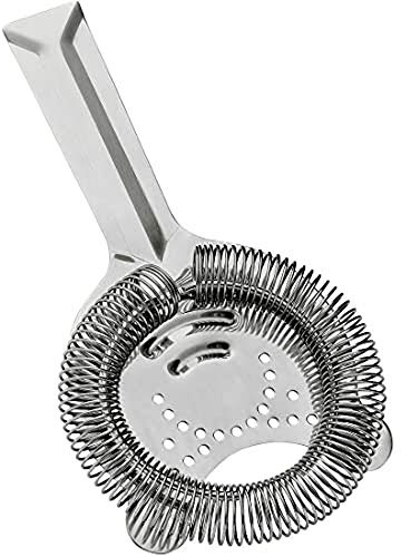 HAWTHRONE STRAINER – Colino professionale da bar e cocktail con 2 orecchie – 10,2 cm – acciaio inox 304