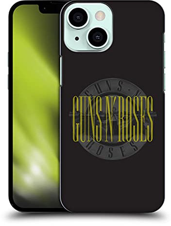 Head Case Designs Licenza Ufficiale Guns N' Roses Pallottola Arte Banda Custodia Cover Dura per Parte Posteriore Compatibile con Apple iPhone 13 Mini