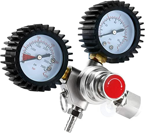 CO2-regulator med dubbla spår, FURVOCHY CGA-320 kaggregat ölregulator för utkast öl hembryggning ölbryggning vinframställning