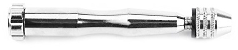 Perceuse à Main, Facile à Apprendre à Utiliser, Perceuse Hélicoïdale à Main de Petite Taille avec 25 Forets pour l'art, l'artisanat, le Travail, la Suspension de Bijoux pour Percer le Bois, le