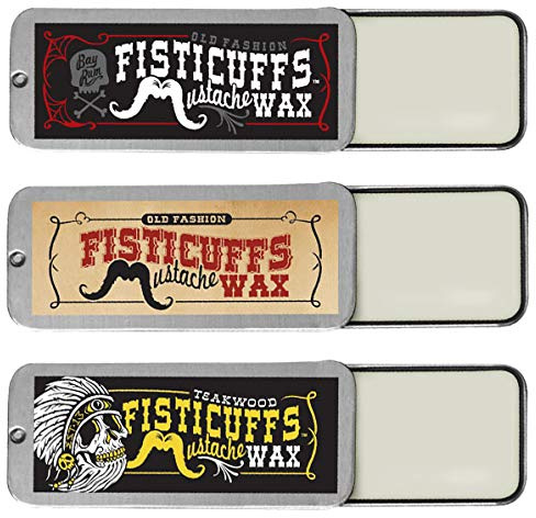 Grave Before Shave Fisticuffs Mustache Wax 3 Pack