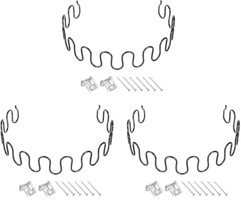 QUARKZMAN 3Set Kit di Sostituzione Molle per Imbottitura 21,65 per Mobili | Kit di Riparazione Cuscini Afflosciati, Divano Poltrona Sedia Reclinabile, con Clip e Chiodi