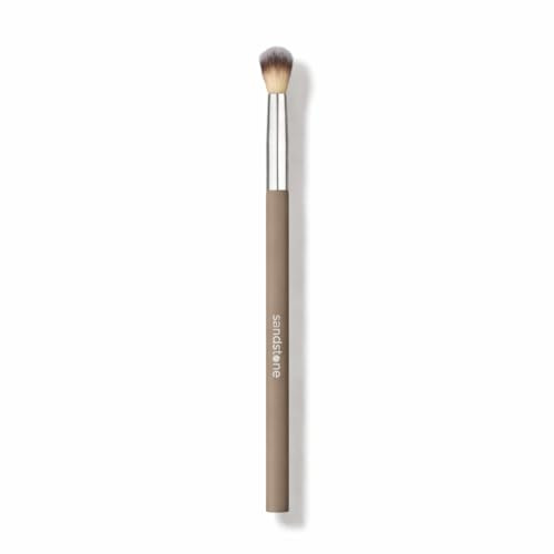 Sandstone Scandinavia Eyeshadow Blending Brush – Soft, Fluffy Makeup Brush for Seamless Color Blending – Vegan & Cruelty-Free