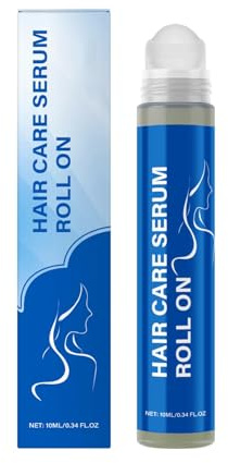 Siero per la crescita dei capelli, massaggio roll-on per la crescita dei capelli, mantiene il cuoio capelluto pulito e non grasso, migliora la lucentezza dei capelli per donne e uomini (1 pezzo)
