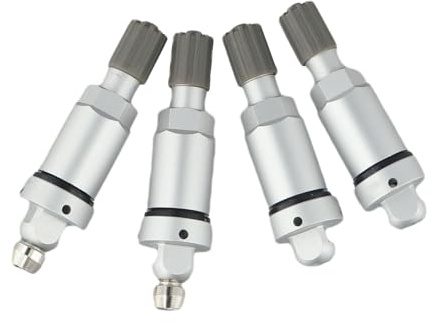 Durable pour l'entretien des pneus. Remplacez vos anciennes valves avec notre ensemble de 4 pièces TPMS en aluminium pour Teslas