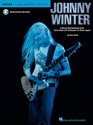 Johnny winter guitare +cd: Guitar Signature Licks