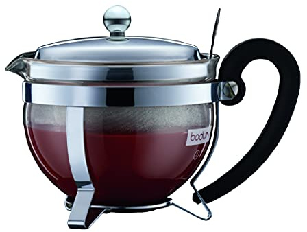 Bodum Teekanne, Sieb, Edelstahl, 0,5 l, 12030-16
