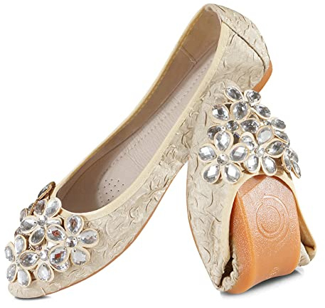 MACHSWON Womens Ballet Flat Black Pumps Ladies Bride Dolly Ballerina with Sparkly Rhinestone Work Office Formal Comfort Pointed Toe Slip On Wedding Flats Shoes
