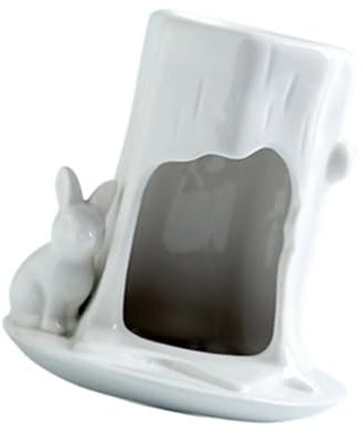 Jiqoe Elegante Keramik Bunnys Duftdiffusoren Für Den Innen Und Büroraum Mit Langanhaltendem Duft Und Einfacher Reinigung