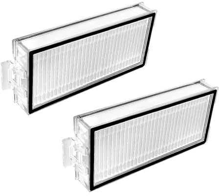 GLBMLMTHZP Tvättbart HEPA-filter for for Roborock Q7, +, Max, +, Q8, +, Q5 Pro och + dammsugare Dammsugarfilter(2PCS Filters)
