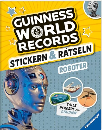 Guinness World Records Stickern und Rätseln: Roboter