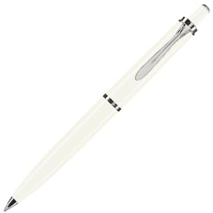 Pelikan Kugelschreiber Classic 205, Weiß, hochwertiger Druckkugelschreiber im Geschenk-Etui, 971929