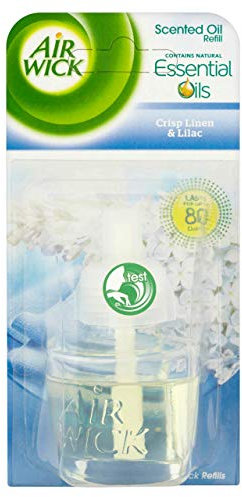 Air Wick - Crisp Linen & Lilac Plug In Air Freshener Refill - 17ml