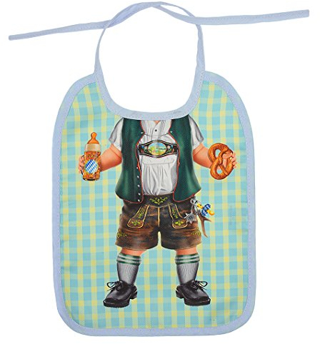 Mega-Shirt Lustige Lätzchen für Baby Baby Lätzchen Bayerische Lederhose Abwaschbare Spucktücher Babylätzchen Kinderlätzchen für Babys Kleinkind
