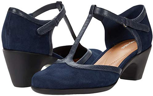 Easy Spirit Cara Women's Pump, Navy, 7 Narrow