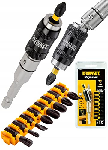 DEWALT DT70518T Universal Joint Socket Adapter Driver Bit Set of 10 [Parallel Import]