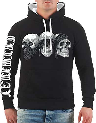 Life Is Pain Herren Kapuzenpullover La Familia Worldwide Crime RÜCKENDRUCK Größe M - 5XL