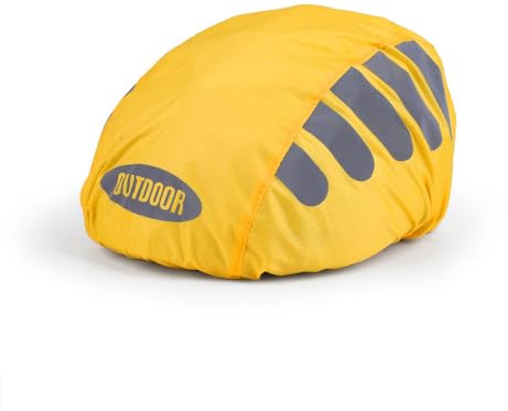 MEIION bikesattel Reflektierender Regenschutz für Helm Helm Regen Abdeckung Fahrradhelm Regen Abdeckung wasserdicht Straße Mountainbike Helm Staub Abdeckung