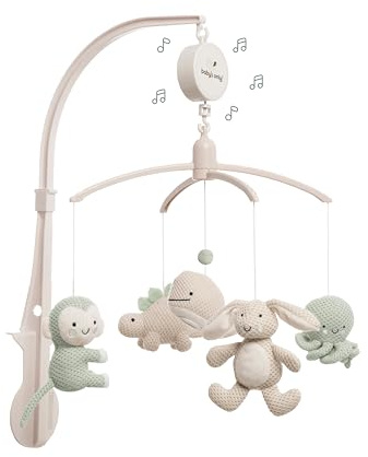 Baby's Only - Babymobil Animals - Laurel Green/Warm Linen