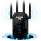 QLOCOM 1200Mbps WiFi Extender WiFi Booster Couvre jusqu'à 200m² et 4 Antennes cvhsfyuwpkjghuy