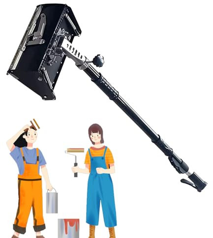 Strumenti di finitura piatta Scatola Raschietto per Stucco in Polvere Strumento di lavorazione per la di cartongesso, utensile professionale per nastratura da 8/10/12 pollici, con impugnatu