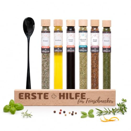 Löffelgeist® Gewürzset Erste Hilfe für Feinschmecker