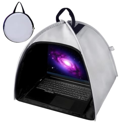 Générique Protège-Écran Antireflet pour Ordinateur Portable | Protection Solaire pour PC pour Travailler en Extérieur,Pare-Lumière Anti-Reflet pour Réunions, Voyages et