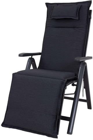 Auflage Relaxliege Toronto 50318-701 anthrazit 170x52x6,5 cm Sun Garden