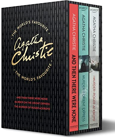 THE WORLD’S FAVOURITE: And Then There Were None, Murder on the Orient Express, The Murder of Roger Ackroyd [Boxed Set edition]