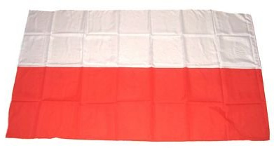 FahnenMax Fahne/Stockflagge Polen 30 x 45 cm Flagge