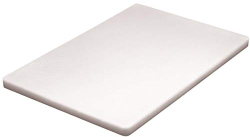 Hygiplas Tjock skärbräda i vitt – polyeten – 20 x 450 x 300 mm