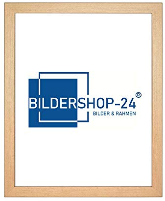Bildershop-24 Bilderrahmen Monza in BUCHE in 37,5 X 98 PUZZLEFORMAT Fotorahmen, Wechselrahmen, Posterrahmen, Puzzlerahmen