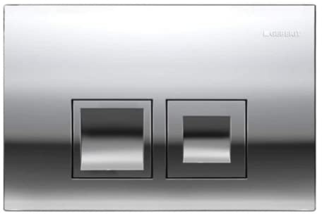 Geberit Delta 50 bedieningsplaat chroom