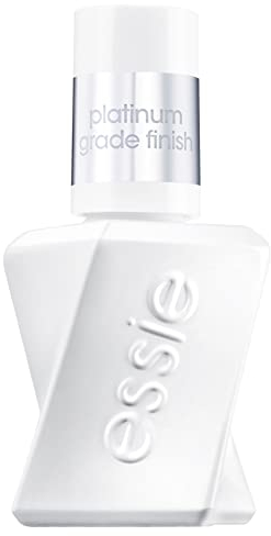 Essie Gel Couture Smalto Semipermanente Trasparente, Anti sbeccatura, Resistente allo sbiadimento, Senza lampada UV, Top Coat, 13,5 ml