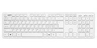 Slim keyboard Silver/White