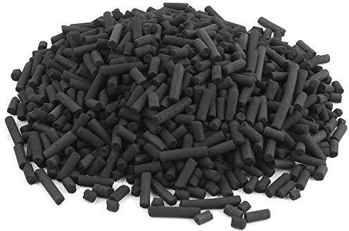 Wave Point 20 lbs (5 lbs x 4) Premium Virgin Activated Carbon Charcoal Pellets in Media Bags for Aquarium Fish Tank Koi Pond Reef Filter Media, Air Filter & AC, Total 20 lbs (4 Bags), 3.4 Gallon