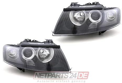 Johns, Scheinwerfer Halogen passend für Audi A4 Cabrio 8H 02-05 Satz H7/H9 Links und RE