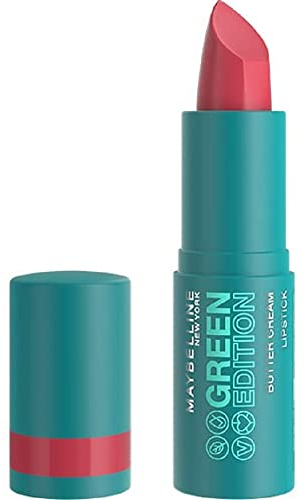 Maybelline New York Green Edition Buttercream Lipstick 008 Floral, 3,4 g