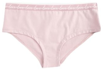 Koton Dam bomull slogan tryckt hipster trosor underkläder, Lila (353), XL