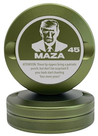 Syn Tin Edition 007: MAZA | Military Green Aluminium Metal Container | Dual-Compartment, Waterproof, Scratch Resistant | Modern Style | Lidded Home Storage Bins