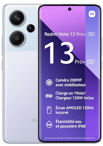 Xiaomi Redmi Note 13 Pro+ 5G 512GB Aurora Purple (Reacondicionado)