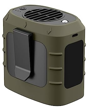 Handheld Fan Battery Operated Electric Powered Adjustable Wind Direction Powerful Mini Fan for Bedside Bedroom Office Car Home Accessories