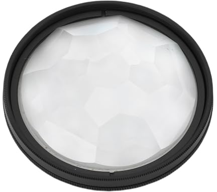 Kamera Kaleidoskopfilter Hoher Transmission Optischer Glaslinseneffekteffekte Filter Vielseitigkeit Fotografie Grade Kaleidoskop -Linsen -Regenbogenspiegel -Effekte Verbesserung